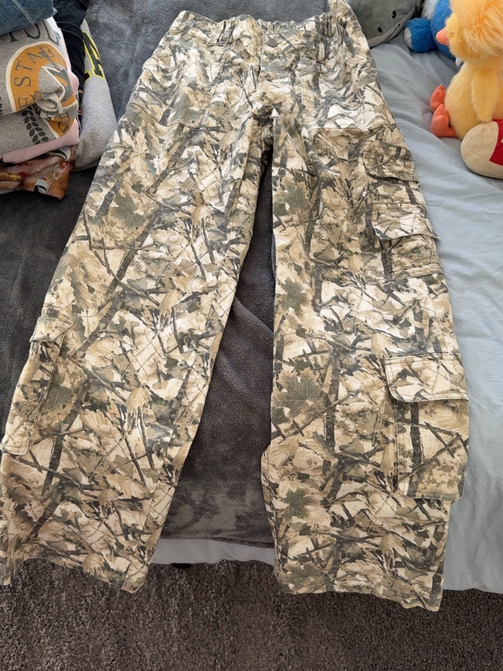 Wild fable Camo Cargo Pants - Beige/Green